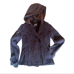 Fox Racing Hooded Button Coat